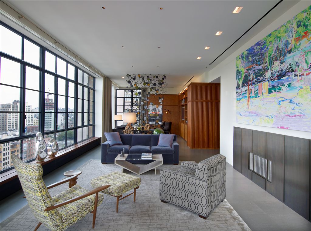 Interior Design features Tribeca Penthouse – mfldesign